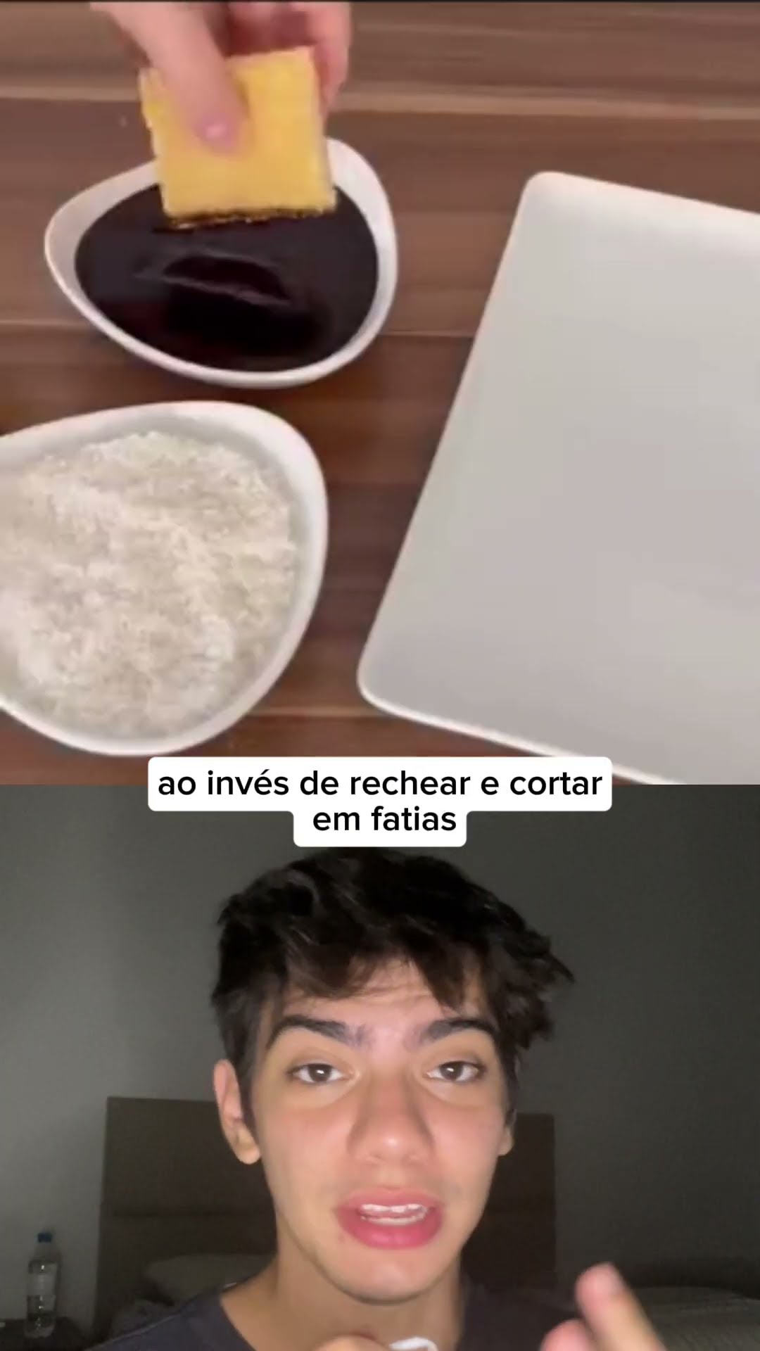Deixe seu bolo irresistível! ?? Chocolate + coco = perfeição! Testa aí e me conta! ?