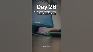 Welcome to Day 26 of my #100DaysOfCode Challenge! 🎉 Thanks For Apna College #coding #todaysrajcoding
