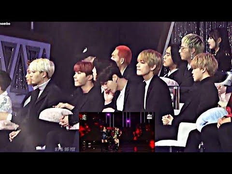 BTS REACTION TO BLACKPINK/PWF-AS IF IT'S YOUR LAST/GDA 2018