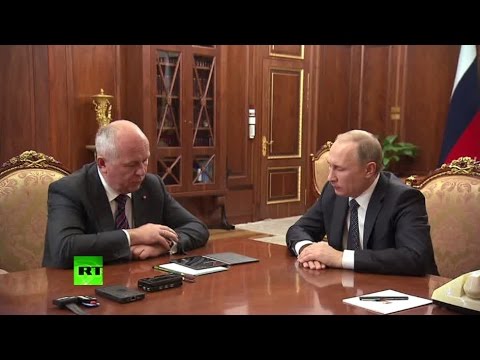 Чемезов представил Путину новые разработки «Ростеха»