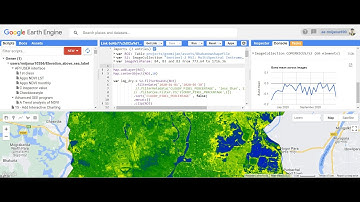 How to calculate Average, Maximum, and Minimum NDVI in any specific region using #googleearthengine