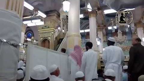 اذان الظهر من المسجد النبوى (صل الله علية وسلم ) مايو 2017 // احمد عبده ومدارس التلاوة