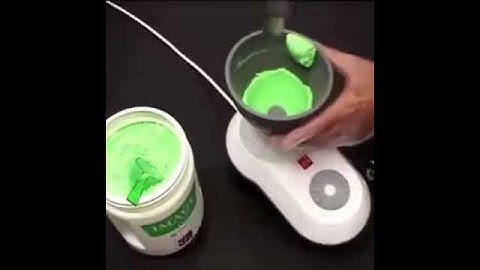 Alginate mixing with machine spatulation