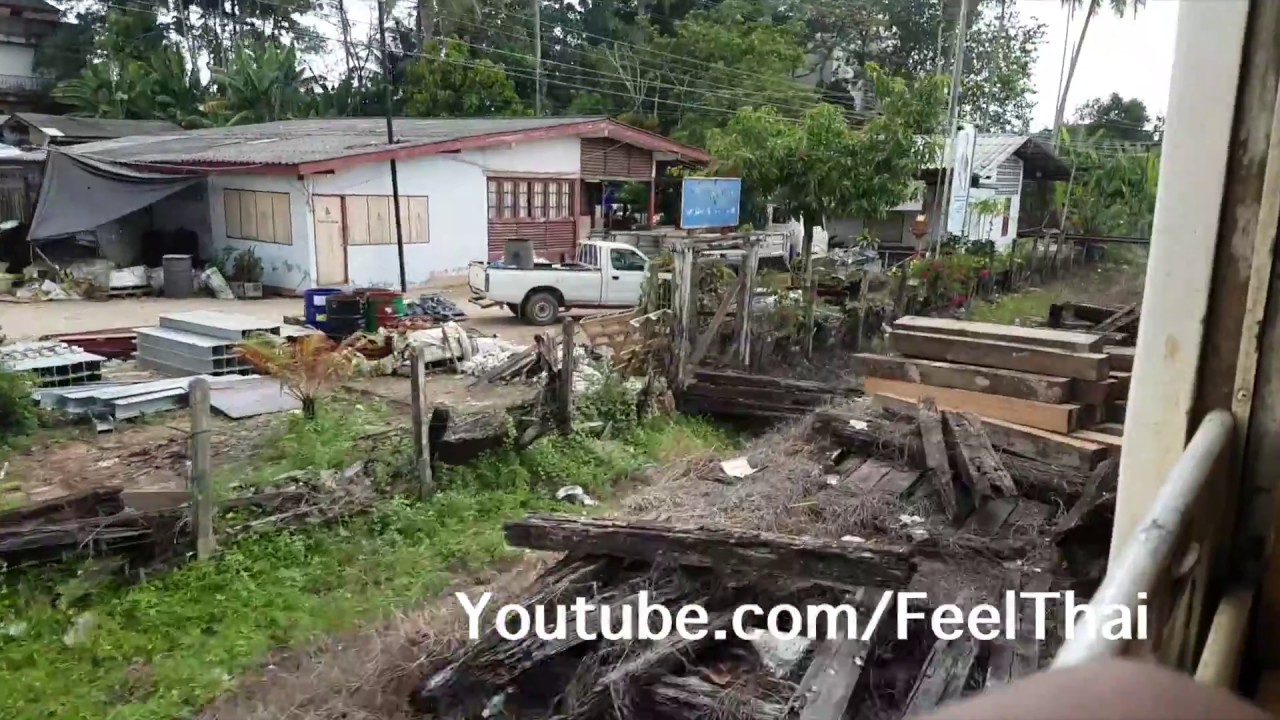 รีวิวจัดเต็มรถไฟ สุไหงโกลกไปยะลา