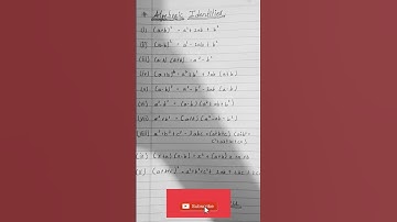 Tricks to Learn Algebraic identities #tricks#class 8#class 9#class 10 Shorts #easy#polynomial#fun