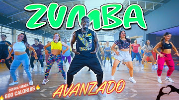 🔥 Clase Completa ZUMBA Fitness Baile Ejercicio Avanzado | Baila y Tonifica Todo el Cuerpo