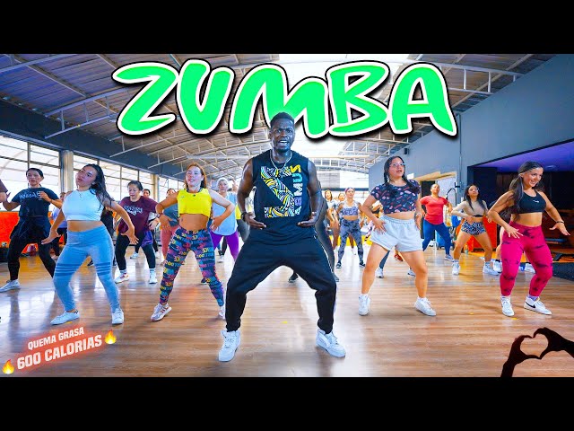ZUMBA Fitness Baile ejercicio Avanzado  🔥 CLASE COMPLETA class=