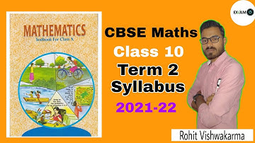 Term 2 Maths Syllabus Class 10 CBSE Board 2021-22 #term2syllabus #cbsemathsterm2 #examon #term2