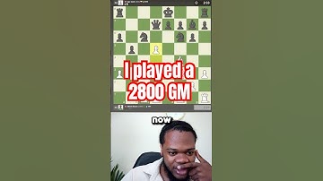 I played a 2800 GM #chess #chesscom #chesstips #chesstricks #chessgame