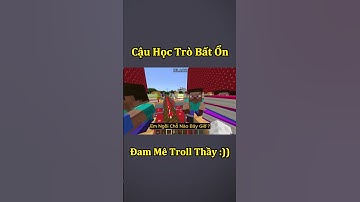 Anh Đen Xì Xì Troll Thầy Giáo Bằng Những Cái Bẫy Bất Ổn - Tập 1 🤣 #shorts