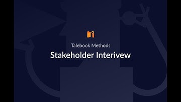 How to conduct Stakeholder Interview Interview with Talebook – UX Research Method 001