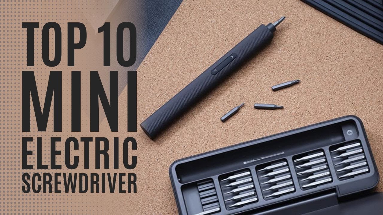 Top 10: Best Mini Electric Screwdrivers of 2022 / Cordless Precision Power  Screwdriver Set 