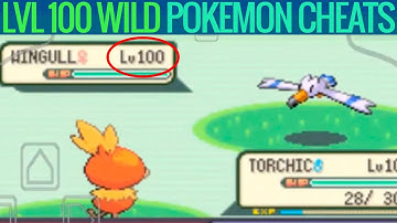 LVL.100 Wild Pokemon Cheats on Pokemon Emerald (PC/Mobile)