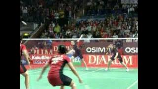 2011 Indonesia Open Badminton - WD (Polii/Meiliana vs Pedersen/Juhl) Game 1