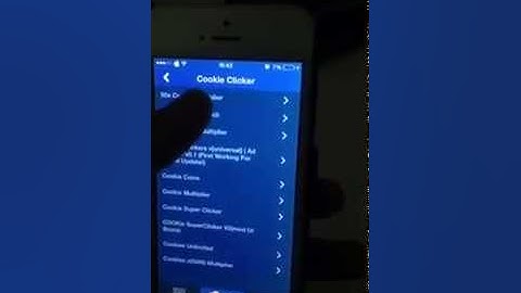 How to hack cookie clicker with cydia