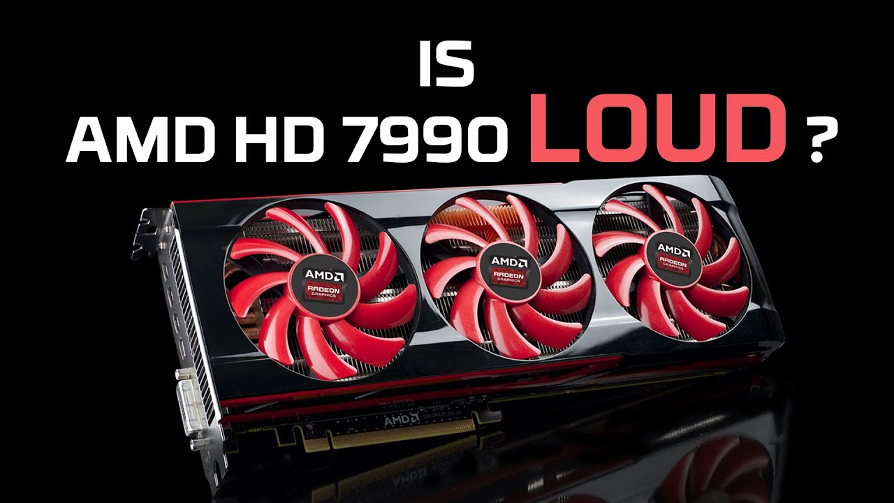 || AMD HD 7990 || Fan Noise -  👽 Monster of a card !