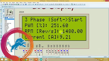 Soft Start & Soft Stop of 3 Phase Induction Motor