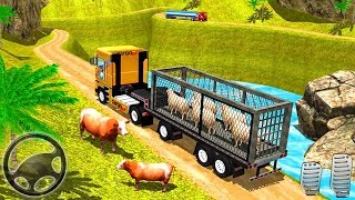 Offroad Farm Animal Truck: Driving Zoo Transport Simulator 2019 - Android GamePlay screenshot 1