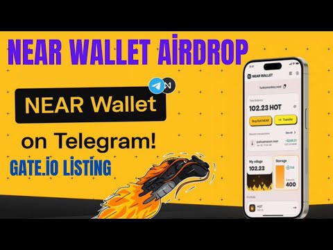 NEAR WALLET AİRDROP TOKEN KAZAN KAÇMAZ #btc #crypto #eth #binance #cryptoairdrop #near