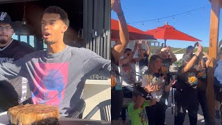 Victor Wembanyama Has Spurs Fans Working On Their Clapping