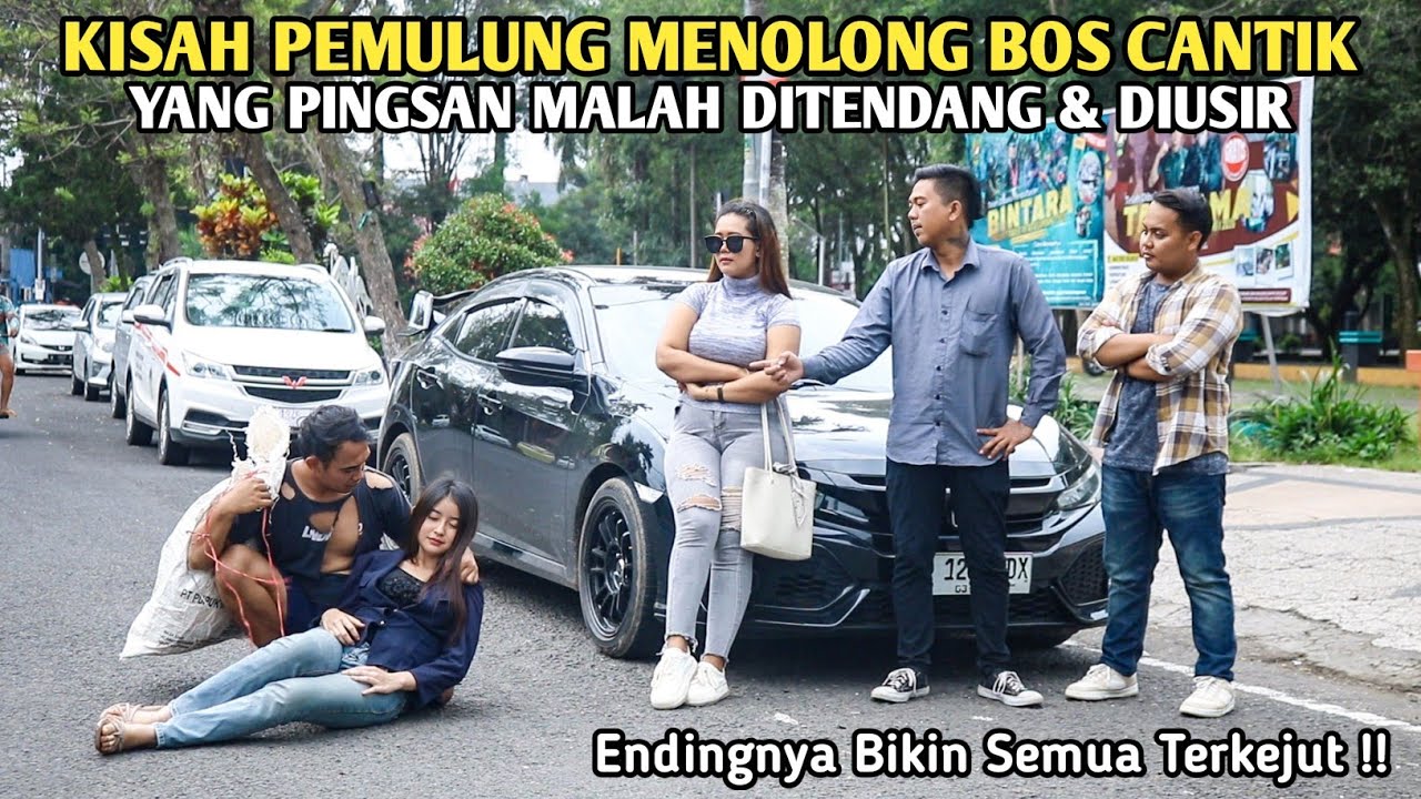 KISAH SEORANG PEMULUNG MENOLONG BOS CANTIK YANG PINGSAN MALAH DITENDANG & DIUSIR OLEH KARYAWANNYA !!