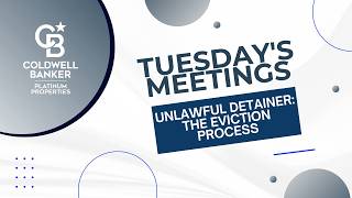 Unlawful Detainer: The Eviction Process