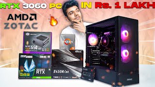 Rs 1 Lakh Only 😍 RTX 3060 Gaming PC Build 🔥