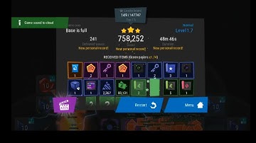 Infinitode 2 | Level 1.7 | 758k score | top 200 players | with power-ups | normal mode