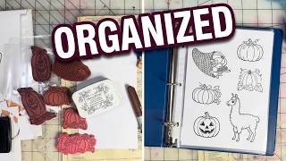 Halloween / Fall Stamp Organization / #stampeithus