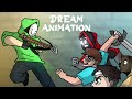 Dreams minecraft manhunt firework trick animated
