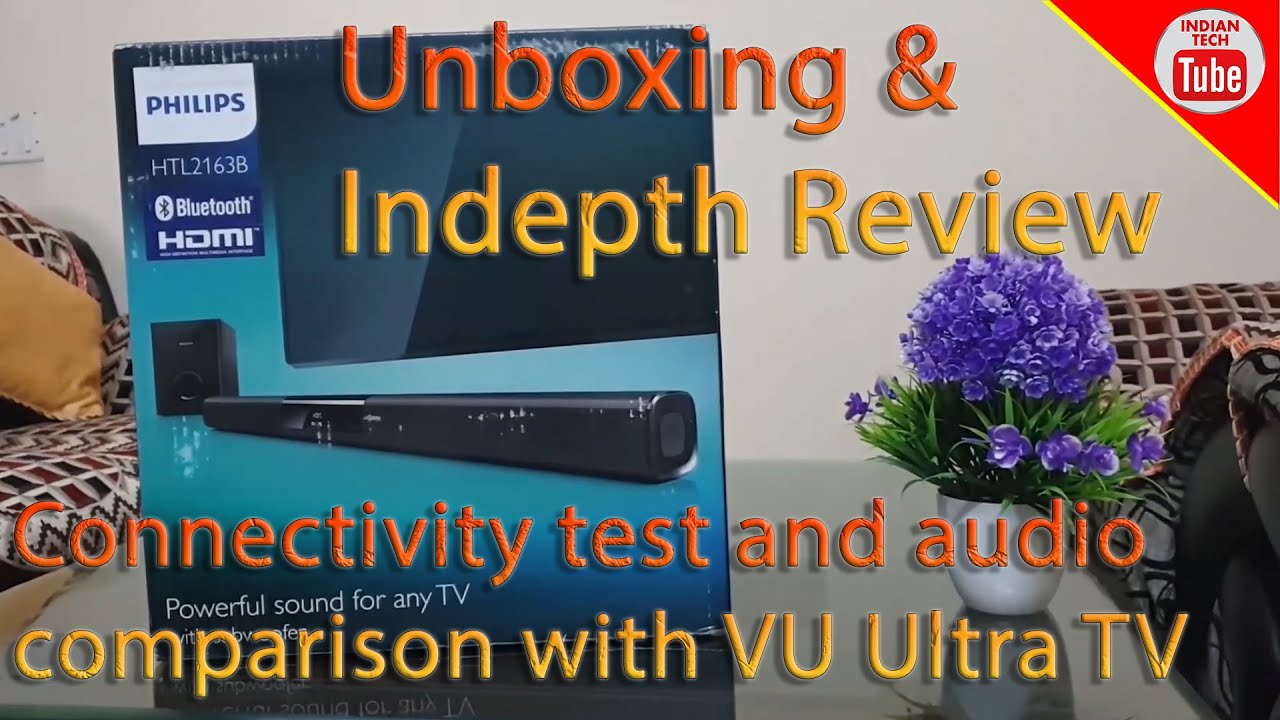 Philips HTL2163B Soundbar Unboxing and Indepth review - YouTube