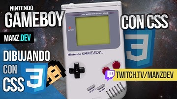 🕹️👾 Dibujando una Nintendo GameBoy con código CSS (¡sin imágenes!)