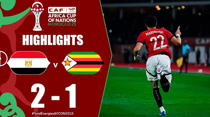 Egypt vs Zimbabwe | 2-1 | Highlights | Africa Cup of Nations 2025 | Zimbabwe Egypt
