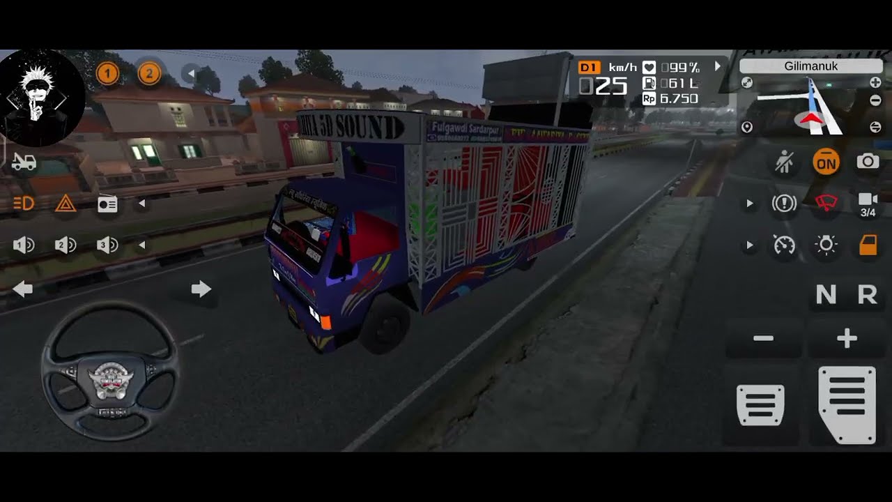 DJ Pickup  Bus Simulator Indonesia  | SAAWARIYA DJ Gameplay