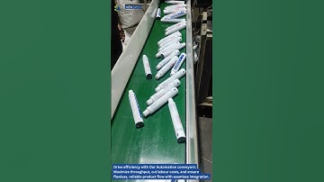 MAXIMIZE THROUGHPUT! Edge Automation High-Speed Tube Conveyor in Action #edgeautomation