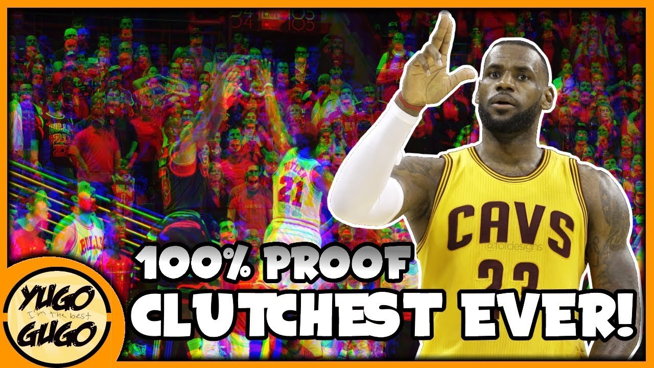 PROOF That Lebron James Is The Clutchest Playoff Performer In NBA ...
