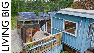 shipping container homes living big - amazing 20ft shipping container home - the pod-tainer