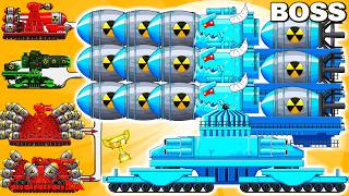 HYBRID DORA ROCKET CONFRONTATION MEGA TANK - Cartoons about tank