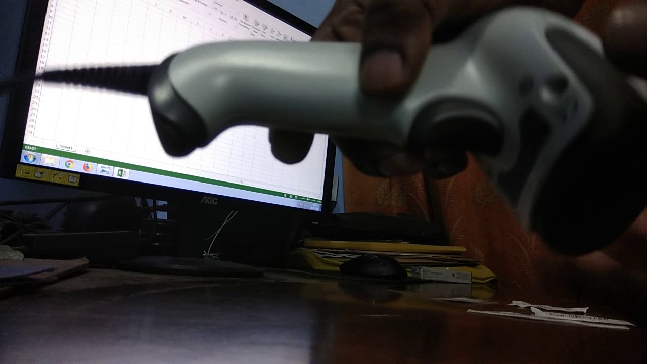 How to use Honeywell YJ3300 1D Entry Level Barcode Scanner