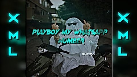 introducing playboy my WhatsApp number 🤟 xml file check description