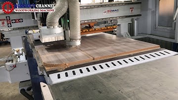Máy cnc router nesting giá mềm SM-1325R1B I Máy cnc ra ván tự động