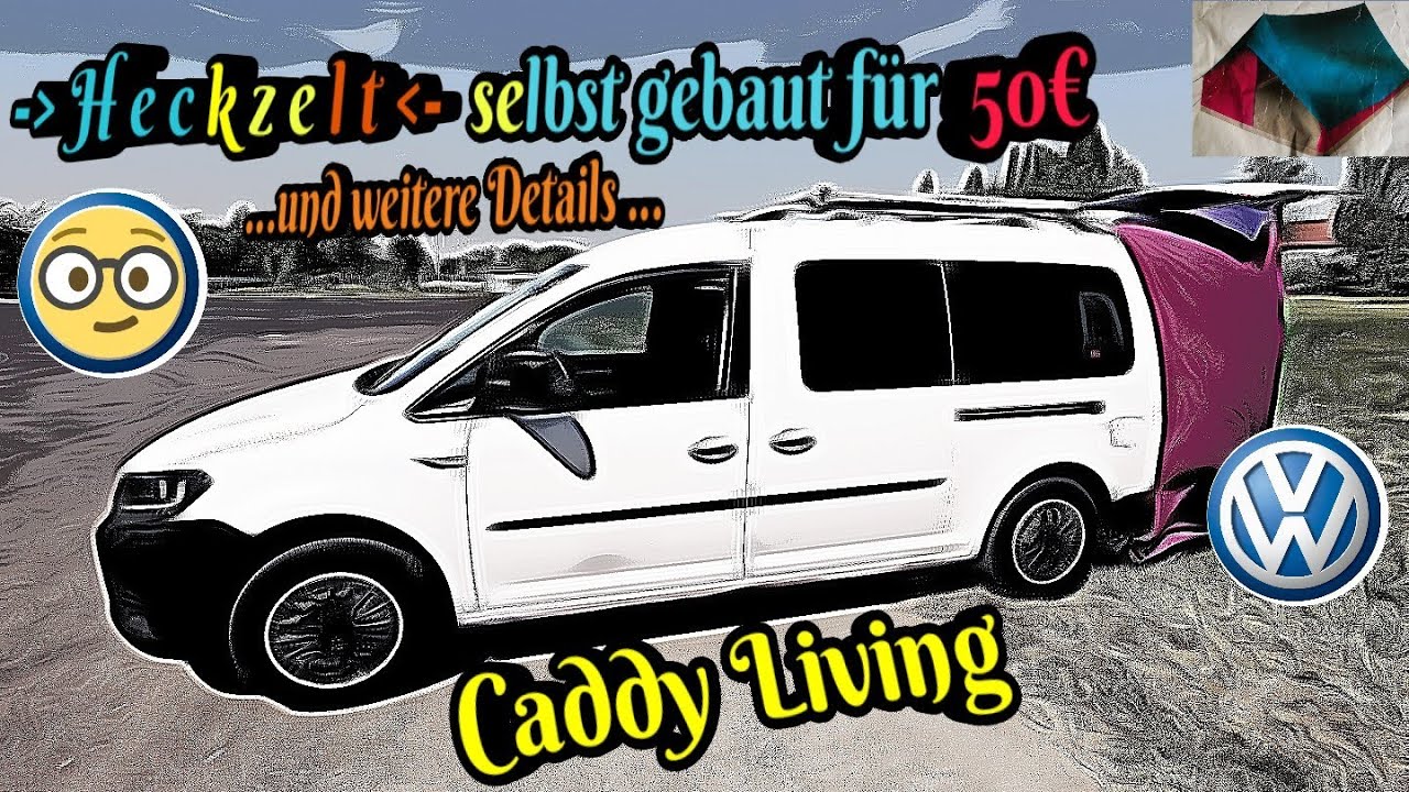 🏕️ miniCamper: DIY - HECKZELT // Öffner- HECKKLAPPE // Isolation 🤔🧐