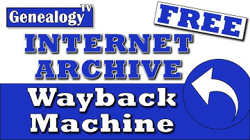 Free Internet Archive & Wayback Machine