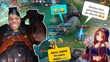 FRANCO FUNNY GAMEPLAY 😂😍 | IRRITATING RANDOMS TEAMMATES 😂✅ #mlbb