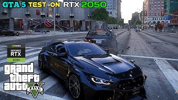 🔥GTA 5 : NVE Ultra Graphics | RTX 2050 Gameplay Test 