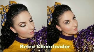 Retro/Pin-Up Cheerleader Make-Up Tutorial Retro/Pin-Up Cheerleader Make-Up Tutorial