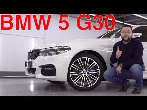 BMW 5 G30 с чего начинается BMW? Замер разгона 540i, обзор, тест-драйв и опции