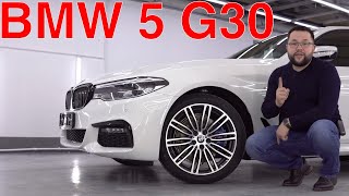 BMW 5 G30 с чего начинается BMW? Замер разгона 540i, обзор, тест-драйв и опции