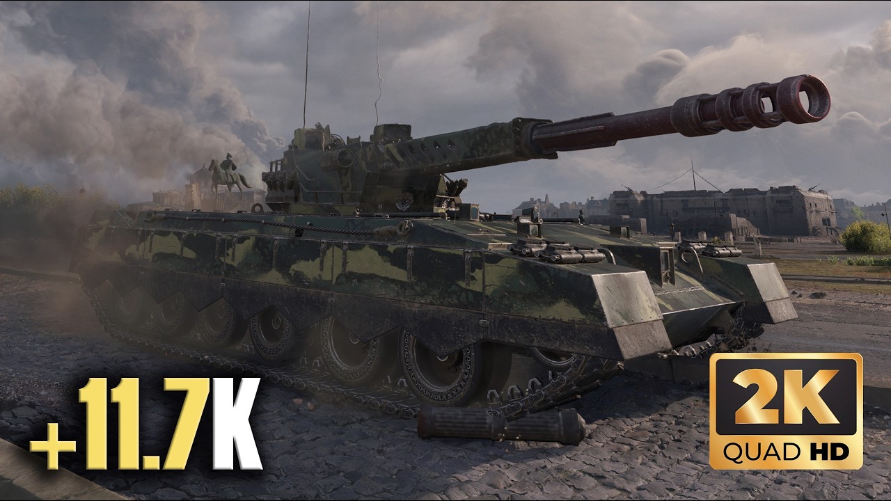 Ares 90C  | Pro Pulled the Lucky Ticket — 11.7K Damage | World of Tanks