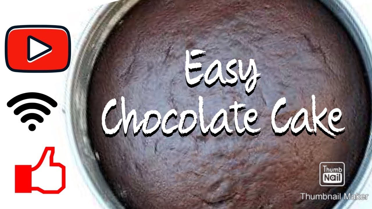 Super Easy Chocolate Cake Recipe - moist and soft chocolate cake recipe ...